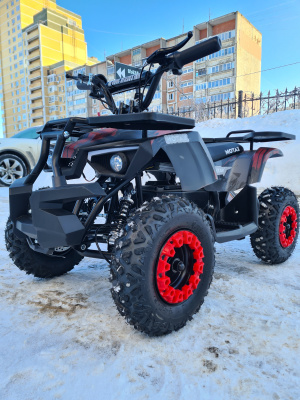 Детский электрический квадроцикл Motax Grizlik Mini E1000 красный камуфляж