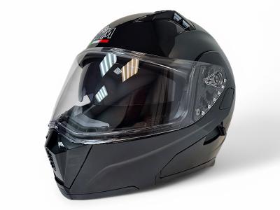 Шлем модуляр Aim JK906 Black Glossy