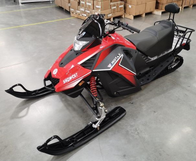 Снегоход Motax Snow Cat 180 EFI черно-красный