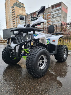 Детский бензиновый квадроцикл Dazzle ATV125 Lux белый
