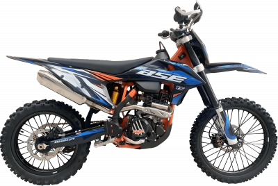 Эндуро кроссовый мотоцикл BSE T5 (015) factory blue