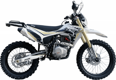Эндуро кроссовый мотоцикл BSE Z3 21/18 (125) gold white