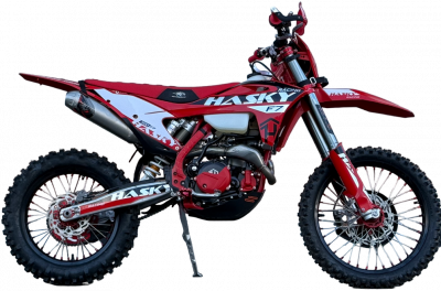 Эндуро кроссовый мотоцикл Hasky F7 Racing 182MN красный