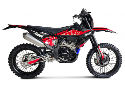 Эндуро кроссовый мотоцикл TMBK Revolta 450 красный