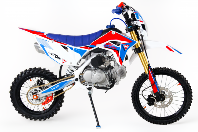Питбайк Motax MX 140 - 17/14 бело-синий