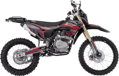 Эндуро кроссовый мотоцикл BSE Z3 21/18 (115) red black