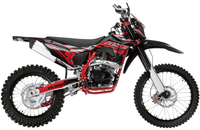 Эндуро кроссовый мотоцикл BSE Z10 (055) red black
