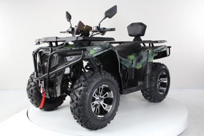 Бензиновый квадроцикл Motax Grizlik 300 зеленый камуфляж