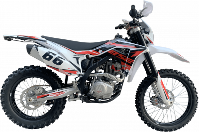 Эндуро кроссовый мотоцикл BSE Z4 21/18 red 66