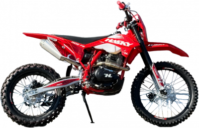 Эндуро кроссовый мотоцикл Hasky F5 Ride New красный