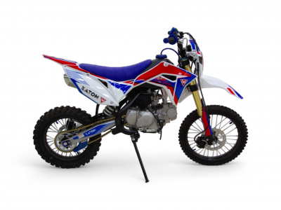 Питбайк Motax MX 125 - 17/14 бело-синий