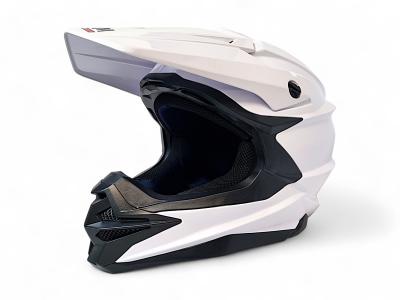 Кроссовый мотошлем AiM JK803 White Glossy