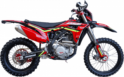 Эндуро кроссовый мотоцикл BSE Z8 (015) rapid red