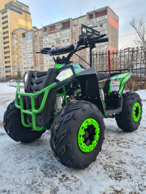 Детский бензиновый квадроцикл Motax GRIZLIK A110 черно-зеленый