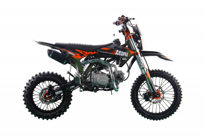 Питбайк SSSR Atom Ion 125 17/14 green khaki