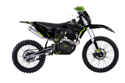 Эндуро кроссовый мотоцикл OXO VENOM 300 зеленый