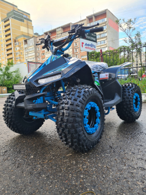 Детский бензиновый квадроцикл WELS TUKAH 110 синий