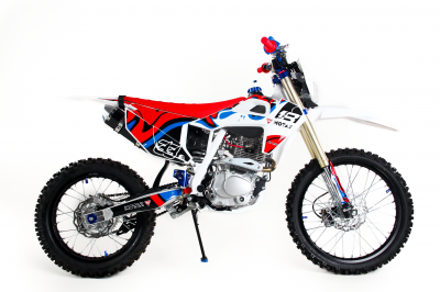 Эндуро кроссовый мотоцикл Motax XR 250 бело-красный