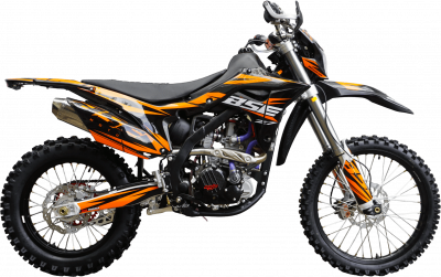 Эндуро кроссовый мотоцикл BSE Z7 (120) orange blast