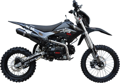 Питбайк BSE EXA 125 SA 17/14 черный