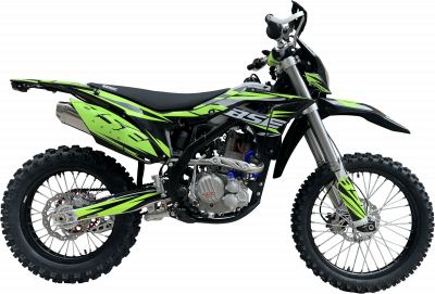 Эндуро кроссовый мотоцикл BSE Z7 (015) green blast
