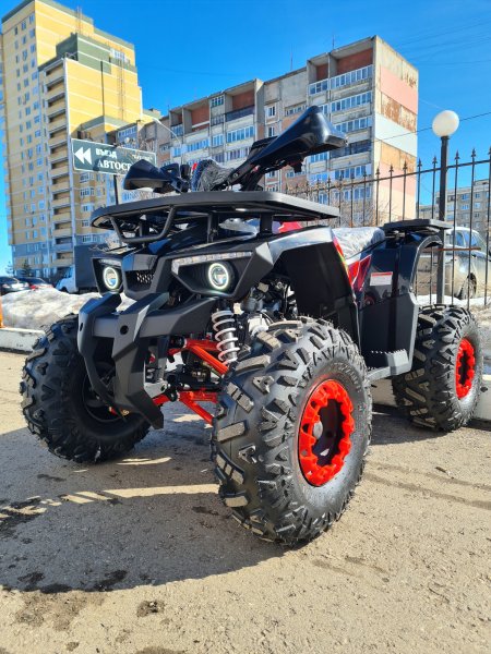 Детский бензиновый квадроцикл Gladiator H125 черный