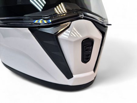 Шлем интеграл AiM JK320 White Glossy