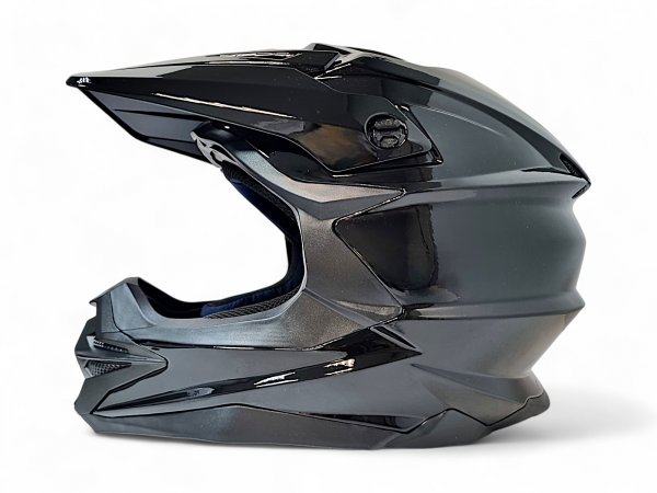 Кроссовый мотошлем AiM JK803 Black Glossy