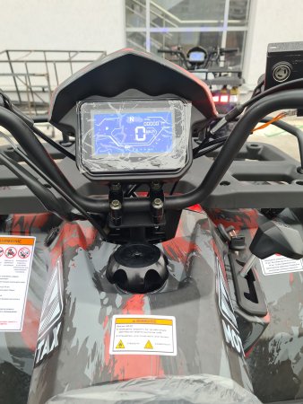 Бензиновый квадроцикл Motax ATV Grizlik T200 красный камуфляж