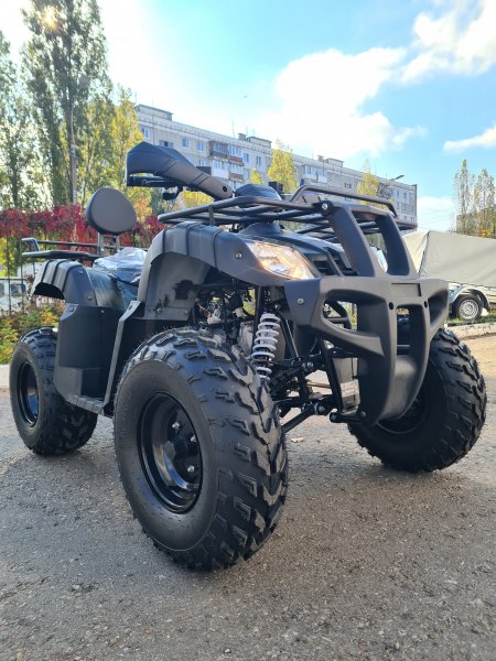 Бензиновый квадроцикл Motax Grizlik 200 Lux зеленый камуфляж