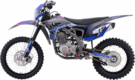 Эндуро кроссовый мотоцикл BSE Z5 L Purple Volcano