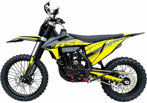 Эндуро кроссовый мотоцикл BSE T4 Yellow