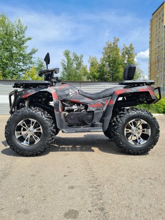 Бензиновый квадроцикл Motax Grizlik 300 красный камуфляж