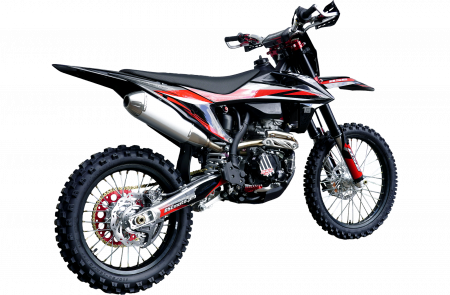 Эндуро кроссовый мотоцикл BSE T8 Sport  red storm