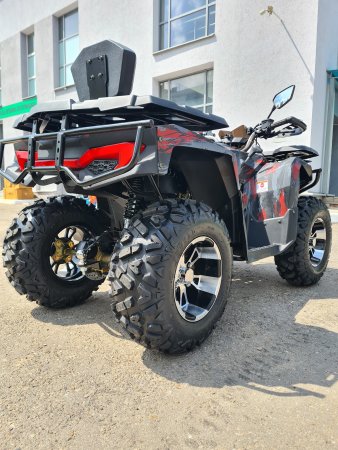 Бензиновый квадроцикл Motax Grizlik 300 красный камуфляж