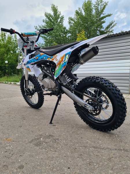 Питбайк SSSR Core 125 SA 17/14 Blue White Monster