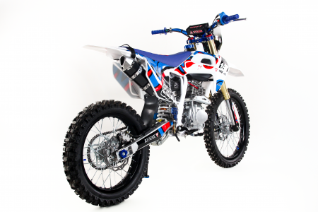 Эндуро кроссовый мотоцикл Motax XR 250 бело-синий