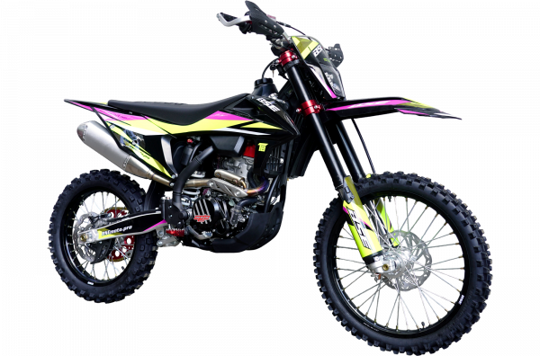Эндуро кроссовый мотоцикл BSE T8 Sport neon storm