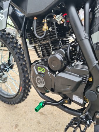 Эндуро кроссовый мотоцикл OXO VENOM 300 зеленый