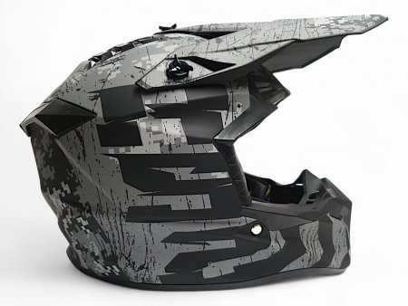 Кроссовый мотошлем RH 127 Black/Grey