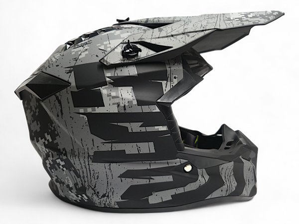 Кроссовый мотошлем RH 127 Black/Grey
