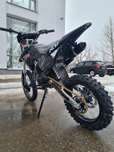 Питбайк BSE EXA 125 SA 17/14 черный