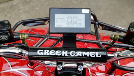 Детский электрический квадроцикл Green Camel Атакама T320 красный паук