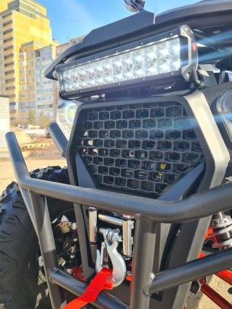 Бензиновый квадроцикл Gladiator G200 Lux серый