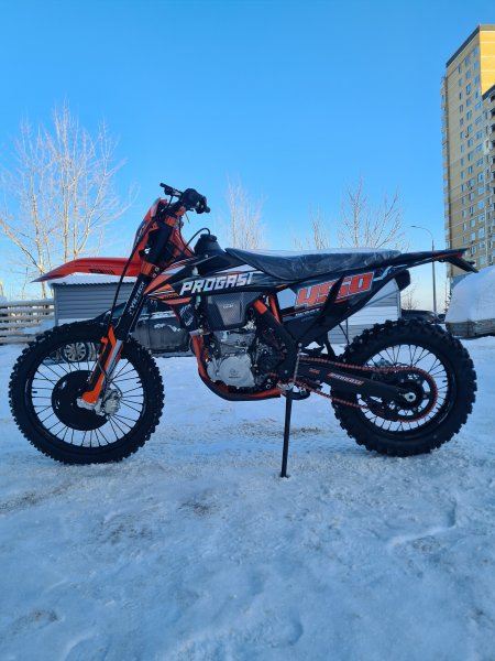 Эндуро кроссовый мотоцикл Progasi Hardcore 450 оранжевый