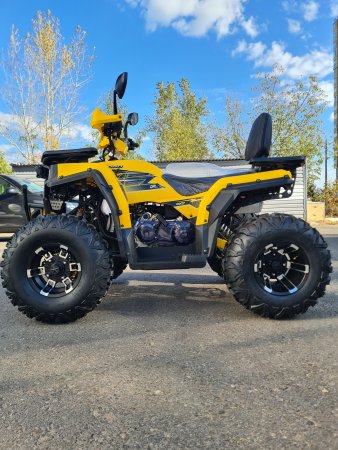 Бензиновый квадроцикл Dazzle ATV200 Lux желтый