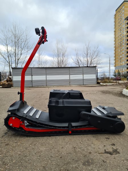 Мотосноуборд Sibmaster Pro + красный