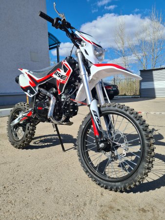 Питбайк BSE EX 125E (015) 17/14 красный