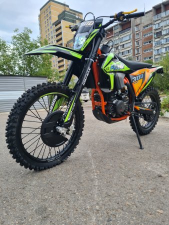 Эндуро кроссовый мотоцикл Progasi Race 300 Wave оранжевый