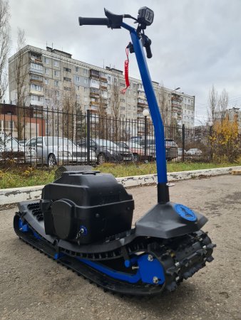 Мотосноуборд Sibmaster Expert синий